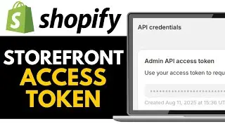 How to Create Shopify Storefront API Access Token 2025 (FULL GUIDE)