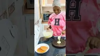 Saudi daily life #making breakfast for my bosses #pancake #housemaidlife