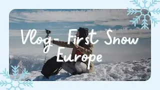 Snow in Town- Europe architecture and Snow 