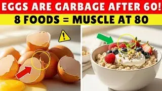Over 60? THESE 8 Cheap Breakfast Foods Build Muscle FASTER Than Protein Powder | Senior Health