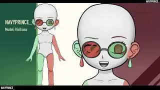 Model: Kirikana (Inochi2D + ibispaint speedrig)