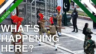 The Strangest Border Crossing in the World | Attari - Wagah Ceremony