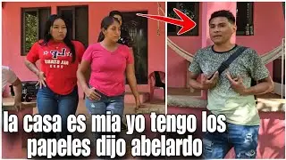 A mi no me podes mandar a la mierd4 porque la casa no es tuya le dijo abelerdo/hay serios problem4s