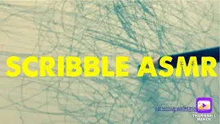 Pencil scribble ASMR