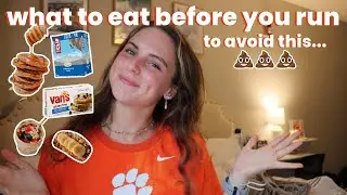PRE RUN & WORKOUT SNACK TIPS !!!!!!!