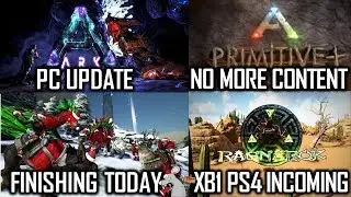 ARK NEWS! CONSOLE RAGNAROK UPDATE INCOMING! NO MORE XMAS EVENT! PRIMITIVE PLUS CONTENT CUT! PC PATCH