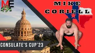 Rising Star: Mike Coriell's Debut at the 2024 Consulates Cup | First Sumo Competition Highlights!