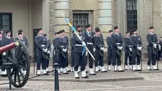 Changing of the Guard. Royal Palace. Stockholm, Sweden 🇸🇪 