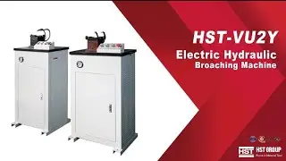 How to use HST-VU2Y Electric Hydraulic Broaching Machine