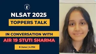 NLSAT Topper's Talk: A Conversation with Stuti (AIR 19 NLSAT 2025) I How to prepare for NLSAT 2026