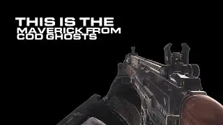 this is the Maverick from COD Ghosts