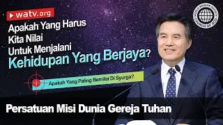 Apakah Yang Paling Bernilai Di Syurga? | Gereja Tuhan, Ahnsahnghong, Tuhan Ibu