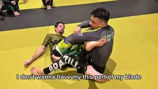 Back step into the ankle lock  #brazilianjiujitsu #btt #bjjtechnique 