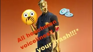ALL HENCHMEN SOUNDS IN FORTNITE (deciphered)