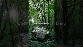 when nature takes back 🌳 #nature #liminalspace #shorts
