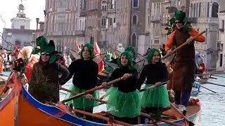 Karnawał w Wenecji rusza barwną paradą łodzi i ukłonem w stronę igrzysk olimpijskich 2026