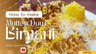 Mutton Dum Biryani Recipe 🔥 | मटन दम बिरयानी | Full Restaurant Taste at Home @RanveerBrar@Foodie