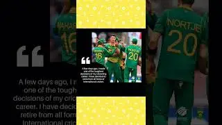 Dwaine Pretorius Retired 😵&zwj;💫 Csk | #shortsfeed
