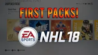 FIRST PACKS OF NHL 18! - NHL 18 Hockey Ultimate Team (HUT) Pack Opening