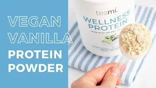 Best Tasting Vegan Vanilla Protein Powder | 17g of clean protein!