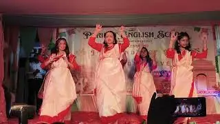 🌸 Komola Bengali Dance | Independence Day Cultural Program 2025 | Peridot English School