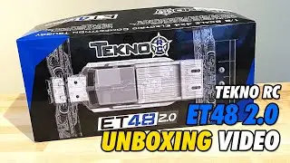 Tekno ET48 2.0 1/8th 4WD Competition Electric Truggy Kit Unboxing | CompetitionX