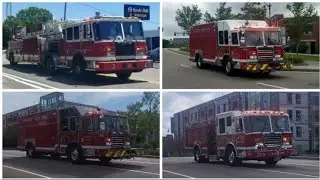 Fire Truck Responding Compilations: KME Fire Apparatus