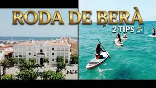 RODA de BERÀ - VENDRELL -  Qué se puede hacer en un día ? 2 tips.🏄 - VENDRELL