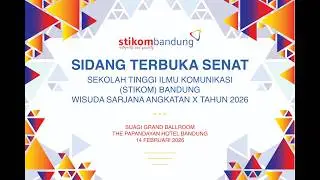 WISUDA STIKOM BANDUNG ANGKATAN X TAHUN 2026