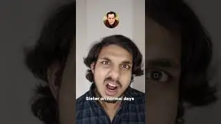 RAKHI REACTION BY SISTER 😂#harshmimic #harshsharmamimicry #mimicry #artist #live #trend #reel