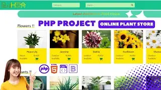 PHP Project with source code || Online Plant Store