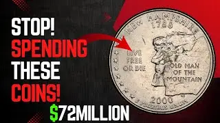 Top 10 Rare State Quarters Worth Money in 2025 🪙 | Valuable Error Coins In Your Coin Collection!