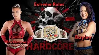 UFW - Extreme Rules - Kamille vs Bayley - WWE Women Championship #wwe2k25