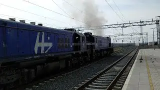 Dvije Ličanke punom snagom iz Vrbovca - Class 2062 No 26 & 25 full throttle departure
