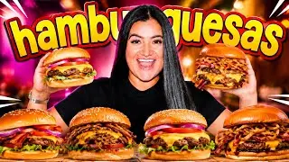 PROBANDO LAS MEJORES HAMBURGUESAS DE MI CIUDAD