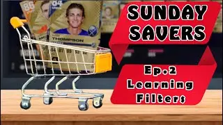How to filter the market? Sunday Savers NHL 24 Hut