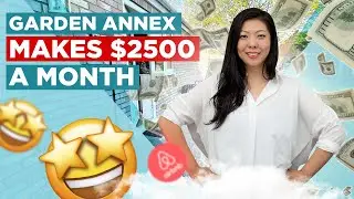 Garden Annex Making $2,500/month On Airbnb and Short Term Rental