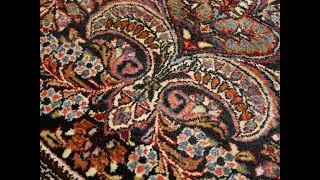Sarouk antique Persian Rug 6.5 x 4.1 ft / 198 x 125 cm