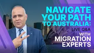Navigate Your Path to Australia: Live Q&A with Migration Experts #pr #visa #hindi #information #live