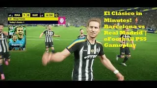 El Clásico Madness! 🔥 Barcelona vs Real Madrid | eFootball 2025 PS5 Gameplay | Reboot Zone