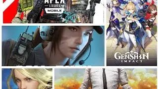 Review and Comparison of Top 5 Mobile Games (2024) | PUBG Mobile vs. COD 