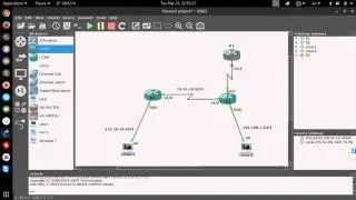 [Thảo Luận ] Hướng dẫn sử dụng GNS3 trên Linux và dựng Lab static routing