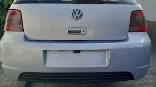 Vw Golf Mk4 R-Line Look Rear Bumper Fitment/Installation!!!