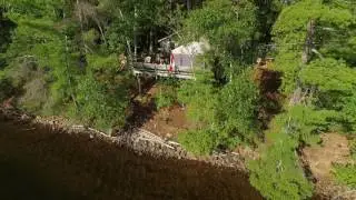 Haliburton Lake from Above