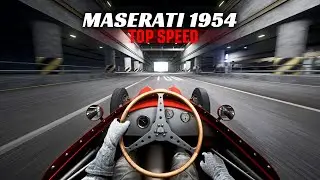 1954 Maserati 250F V12 &ndash; Top Speed Challenge
