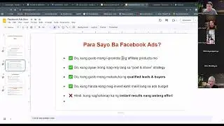 Facebook Ads Training Series by Coach Nel | Part 1