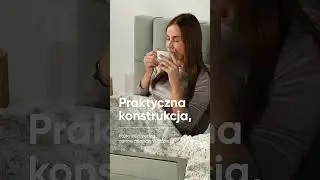 Nowoczesne tapicerowane ł&oacute;żko LUKAS