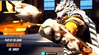 KABAJI HANZO AND WIDOW - POTG! [ OVERWATCH 2 TOP 500 SEASON 2 ]