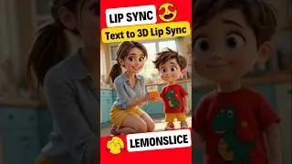 How to Make 3D Animation With AI Lip Sync Lemonslice #3danimation #lemonslice