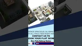 It's available near patia railway station.contact details. 9439669900 #realestate #counstruction